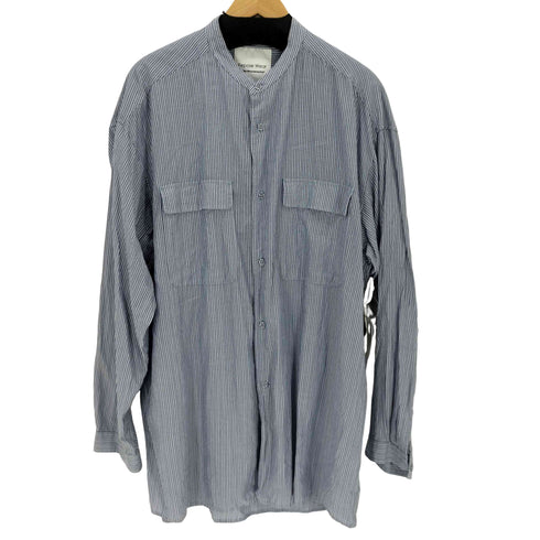 ホワイトマウンテニアリング WHITE MOUNTAINEERING RW BAND COLLAR STRIPE SHIRT メンズ  3